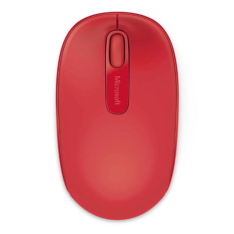 Mouse Microsoft Wireless Mobile 1850-U7Z-00031 - Rojo | Inalámbrico - Panamá