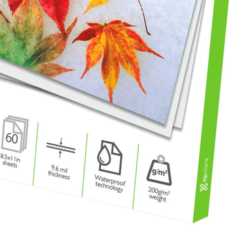 Papel Fotográfico Klipxtreme KPG-160 | Acabado Brillante - Panamá