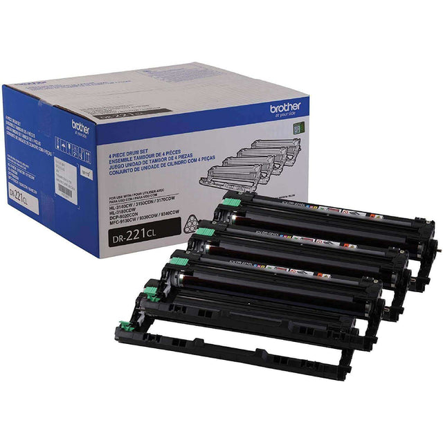 Tambor Brother Dr-221Cl | DR221CL | Para HL-3140CW / HL-3170CDW / HL-3180CDW / MFC-9130CW / MFC-9330CDW / MFC-9340CDW - Panamá