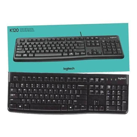 Teclado Logitech K120 - Español - 920-004422 - Panamá
