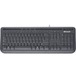 Teclado Microsoft 600, Alámbrico, USB, Negro (Español) - Panamá