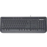 Teclado Microsoft 600, Alámbrico, USB, Negro (Español) - Panamá