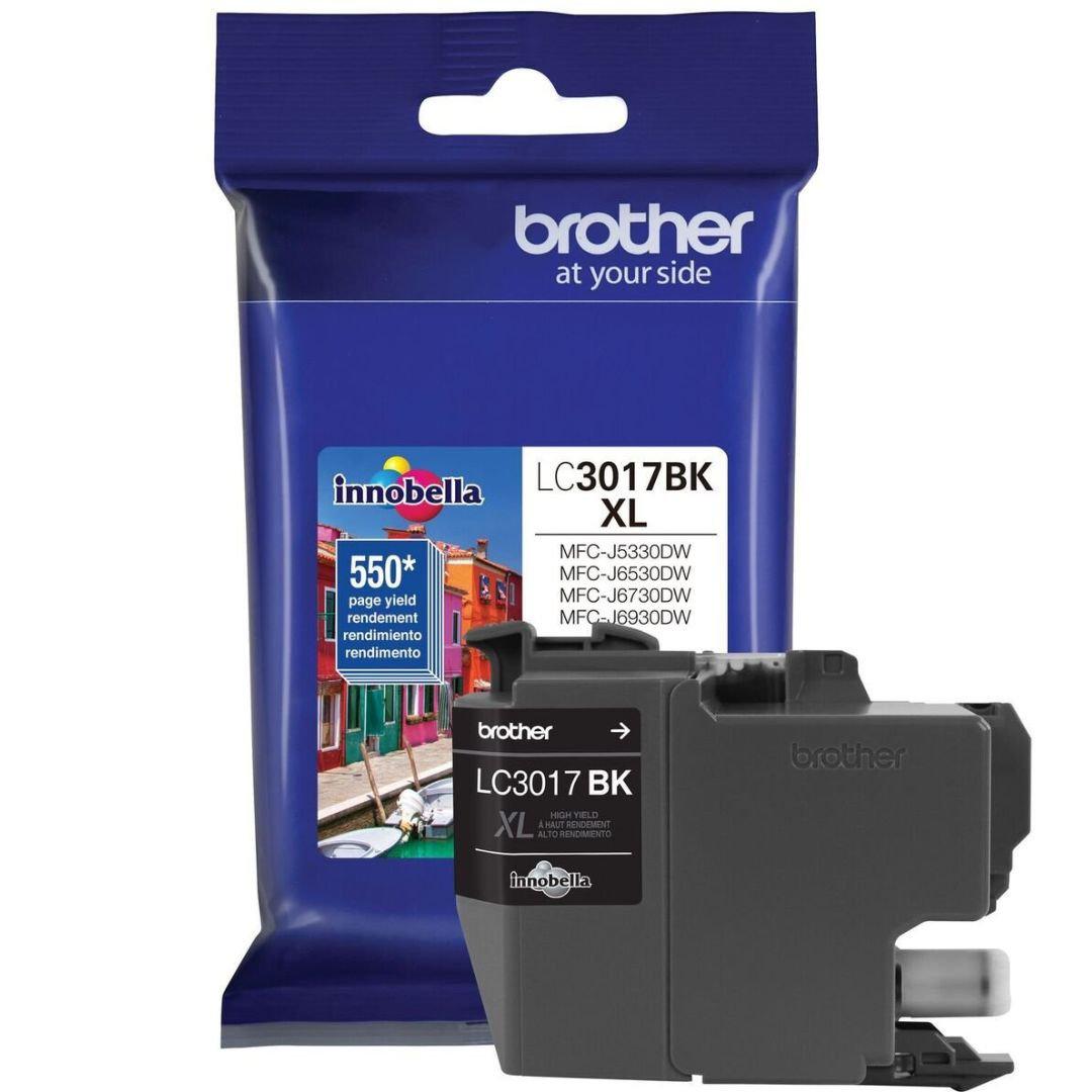 Tinta Brother Innobella LC3017BK | LC-3017BK - Negro | Para MFC-J6930DW / MFC-J6530DW / MFC-J5330DW / MFC-J6730DW | 550 Páginas - Panamá