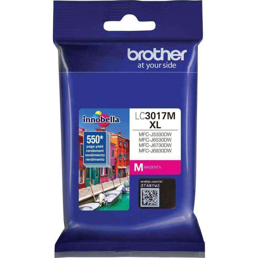 Tinta Brother Innobella LC3017M - Magenta | Para MFC-J6930DW / MFC-J6530DW / MFC-J5330DW / MFC-J6730DW | 550 Páginas - Panamá