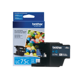 Tinta Brother LC 75 C- XL-Cyan | Para MFC-J425W / MFC-J430W / MFC-J625DW / MFC-J835DW - Panamá