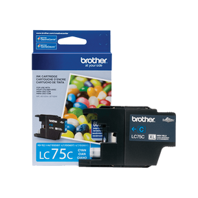 Tinta Brother LC 75 C- XL-Cyan | Para MFC-J425W / MFC-J430W / MFC-J625DW / MFC-J835DW - Panamá