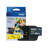 Tinta Brother LC 75 Y- XL-Amarillo | Para MFC-J425W / MFC-J430W / MFC-J625DW / MFC-J835DW - Panamá