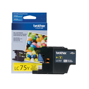 Tinta Brother LC 75 Y- XL-Amarillo | Para MFC-J425W / MFC-J430W / MFC-J625DW / MFC-J835DW - Panamá