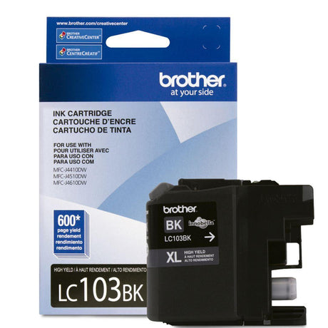 Tinta Brother LC103BK | LC-103BK Negra | Para MFC-J450DW / MFC-J650DW / MFC-J870DW - Panamá