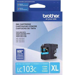Tinta Brother LC103C Cyan | Para MFC-J450DW / MFC-J650DW / MFC-J870DW - Panamá