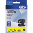 Tinta Brother LC103Y Yellow | Para MFC-J450DW / MFC-J650DW / MFC-J870DW - Panamá