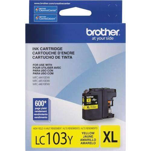 Tinta Brother LC103Y Yellow | Para MFC-J450DW / MFC-J650DW / MFC-J870DW - Panamá