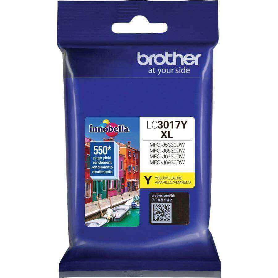 Tinta Brother LC3017Y - Amarillo | Para MFC-J6930DW / MFC-J6530DW / MFC-J5330DW / MFC-J6730DW | 550 Páginas - Panamá