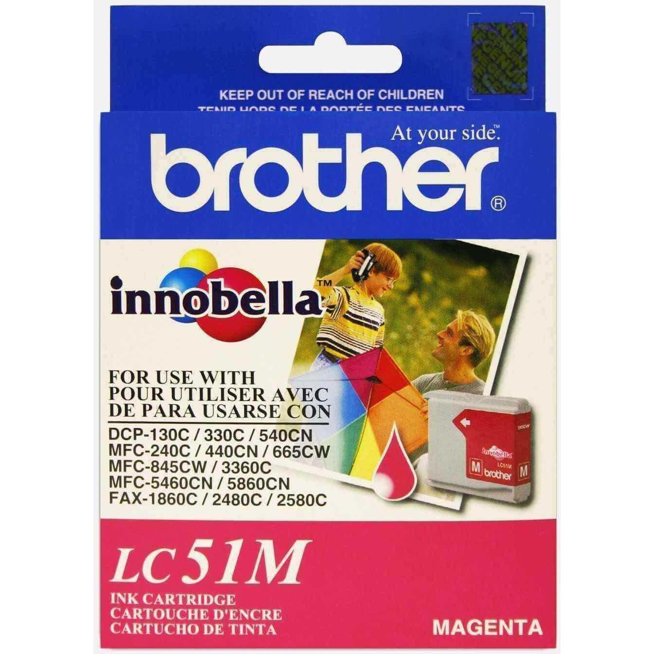 Tinta Brother LC51M Magenta - Panamá