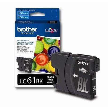 Tinta Brother LC61K Negro | Para MFC6890CDW / MFC-J415W / MFC290C - Panamá