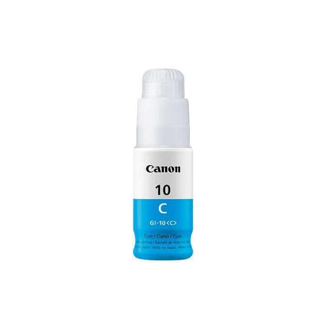 Tinta Canon GI-10C Cyan | Para Pixma G5010 / G6010 / G7010 / GM2010 / GM4010 | 7,700 páginas - Panamá