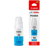 Tinta Canon GI-10C Cyan | Para Pixma G5010 / G6010 / G7010 / GM2010 / GM4010 | 7,700 páginas - Panamá