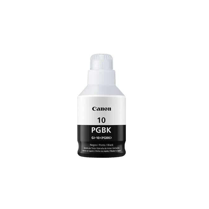 Tinta Canon GI-10PGK NEGRA | Para Pixma G5010 / G6010 / G7010 / GM2010 / GM4010 | 8,300 Páginas - Panamá