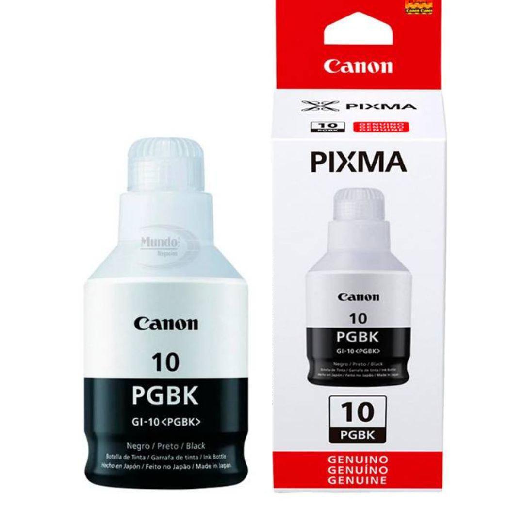 Tinta Canon GI-10PGK NEGRA | Para Pixma G5010 / G6010 / G7010 / GM2010 / GM4010 | 8,300 Páginas - Panamá