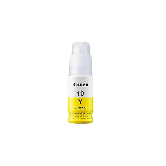Tinta Canon GI-10Y Yellow | Para Pixma G5010 / G6010 / G7010 / GM2010 / GM4010 | 7,700 páginas - Panamá