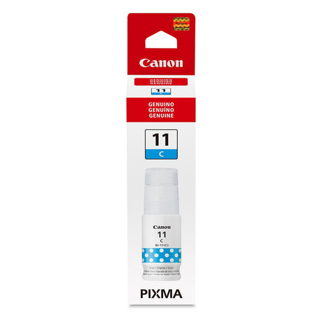 Tinta Canon GI-11 Cyan | Para Pixma G2160 / G3160 / G3170 / G4170 | 7,700 páginas - Panamá