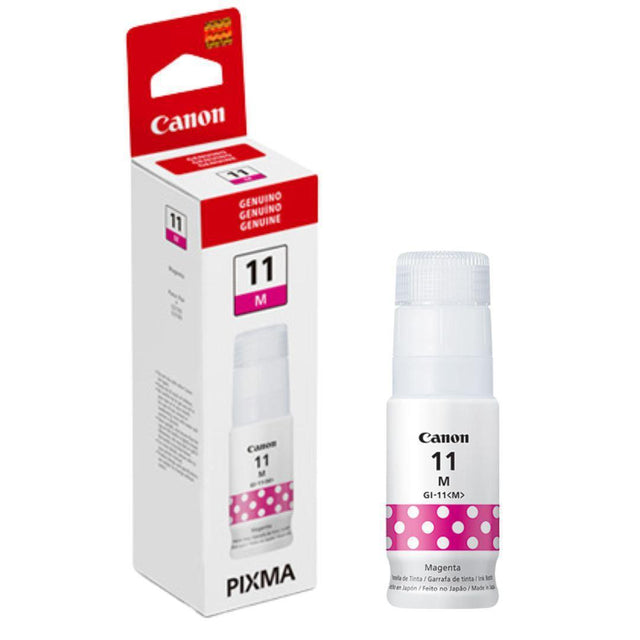 Tinta Canon GI-11 -Magenta | Para Pixma G2160 / G3160 / G3170 / G4170 | 7,700 páginas - Panamá