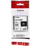 Tinta Canon PFI-102BK- Negro | Para imagePROGRAF IPF500 / IPF600 / IPF700 / IPF710 / IPF720 / IPF750 / IPF755 / IPF760 / IPF765 - Panamá
