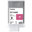 Tinta Canon PFI-104M- Magenta | imagePROGRAFiPF650 / iPF655 / iPF750 / iPF755 / iPF760 / iPF765 - Panamá