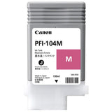 Tinta Canon PFI-104M- Magenta | imagePROGRAFiPF650 / iPF655 / iPF750 / iPF755 / iPF760 / iPF765 - Panamá