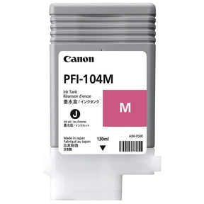 Tinta Canon PFI-104M- Magenta | imagePROGRAFiPF650 / iPF655 / iPF750 / iPF755 / iPF760 / iPF765 - Panamá