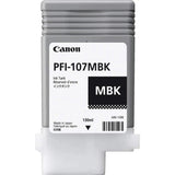 Tinta Canon PFI-107MBK Matte Black Ink Cartridge | Para imagePROGRAF iPF680 / iPF685 / iPF785 / iPF670 / iPF770 / iPF780 - Panamá