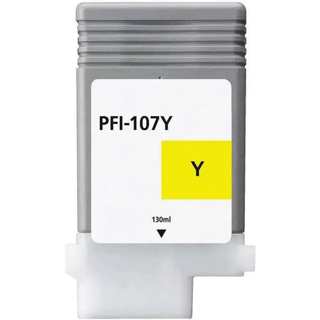 Tinta Canon Pfi-107Y Yellow Ink Cartridge | Para imagePROGRAF iPF680 / iPF685 / iPF785 / iPF670 / iPF770 / iPF780 - Panamá