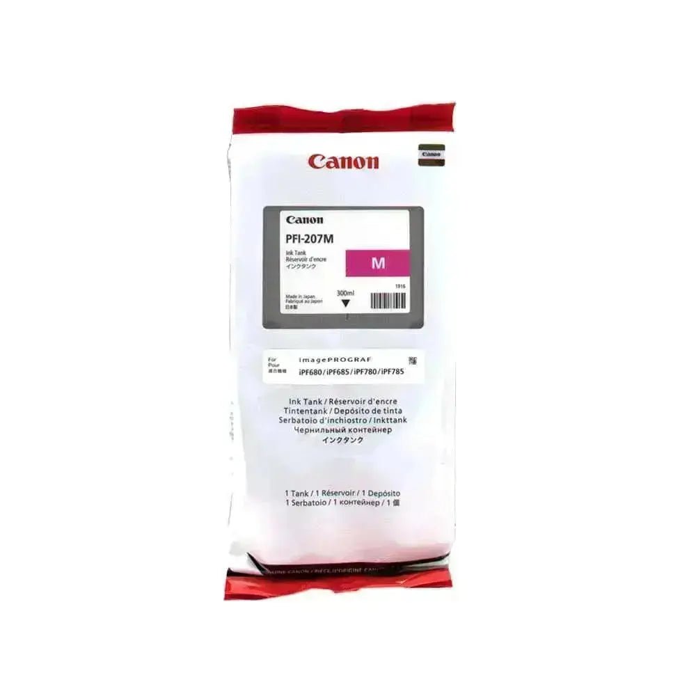 Tinta Canon Pfi-207M-Magenta | Para imagePROGRAF iPF680 / iPF685 / iPF785 / iPF670 / iPF770 / iPF780 - Panamá