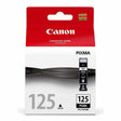 Tinta Canon PGI-125BK Negro | Para PIXMA iP4810 / iP4910 / iX6510 / MG5210 / MG5310 / MG6110 / MG6210 - Panamá