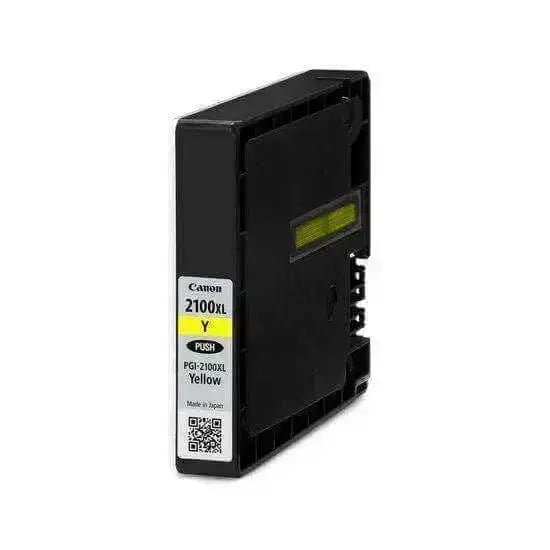 Tinta Canon PGI-2100XL Y Yellow | Para Canon MAXIFY iB4010 / iB4110 / MB5110 / MB5310 / MB5410 - Panamá