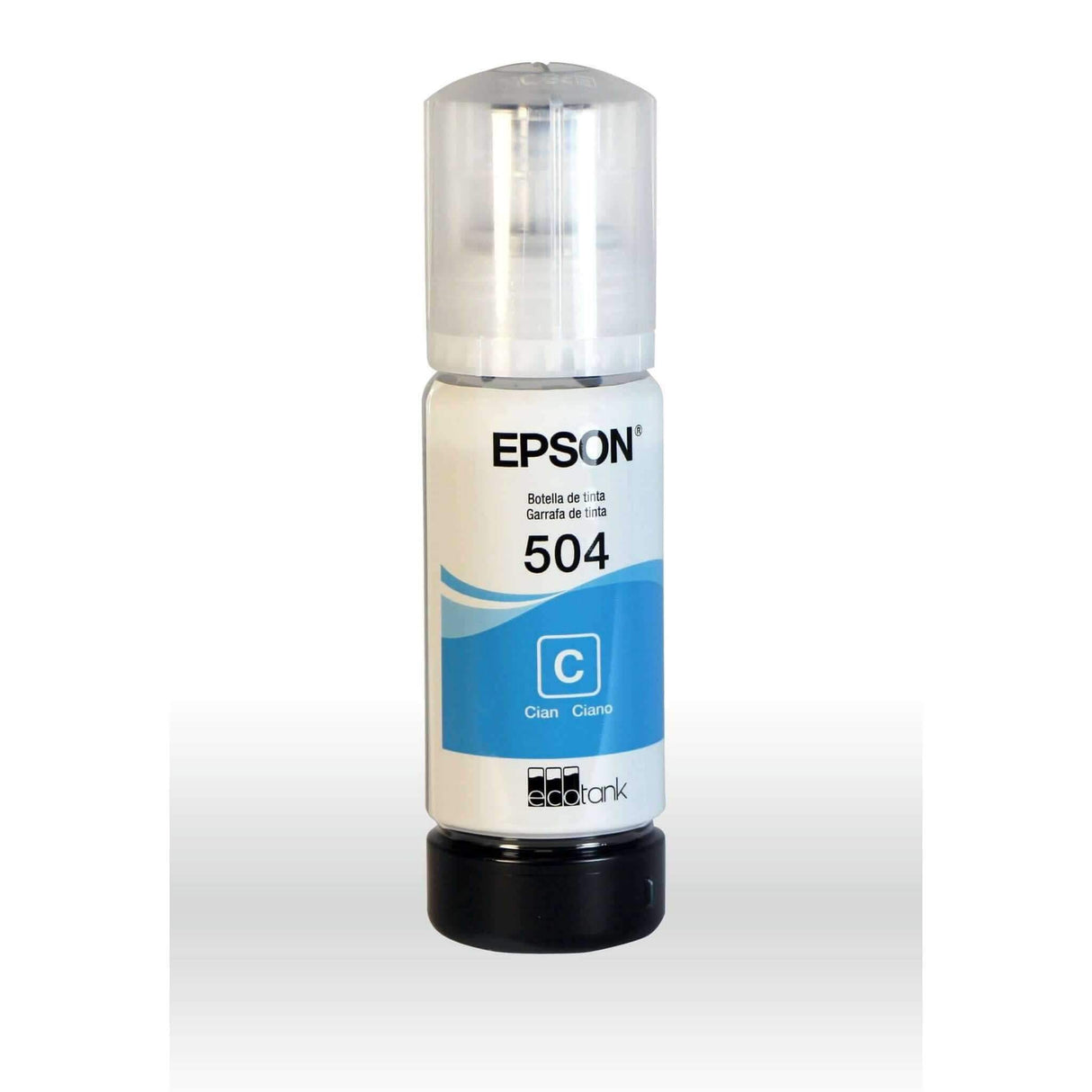 Tinta Epson T504220-AL -Cyan | Ecotank L4150/L4160/L4260/L4360/L6171/L6270/L14150 | 6,000 Páginas - Panamá