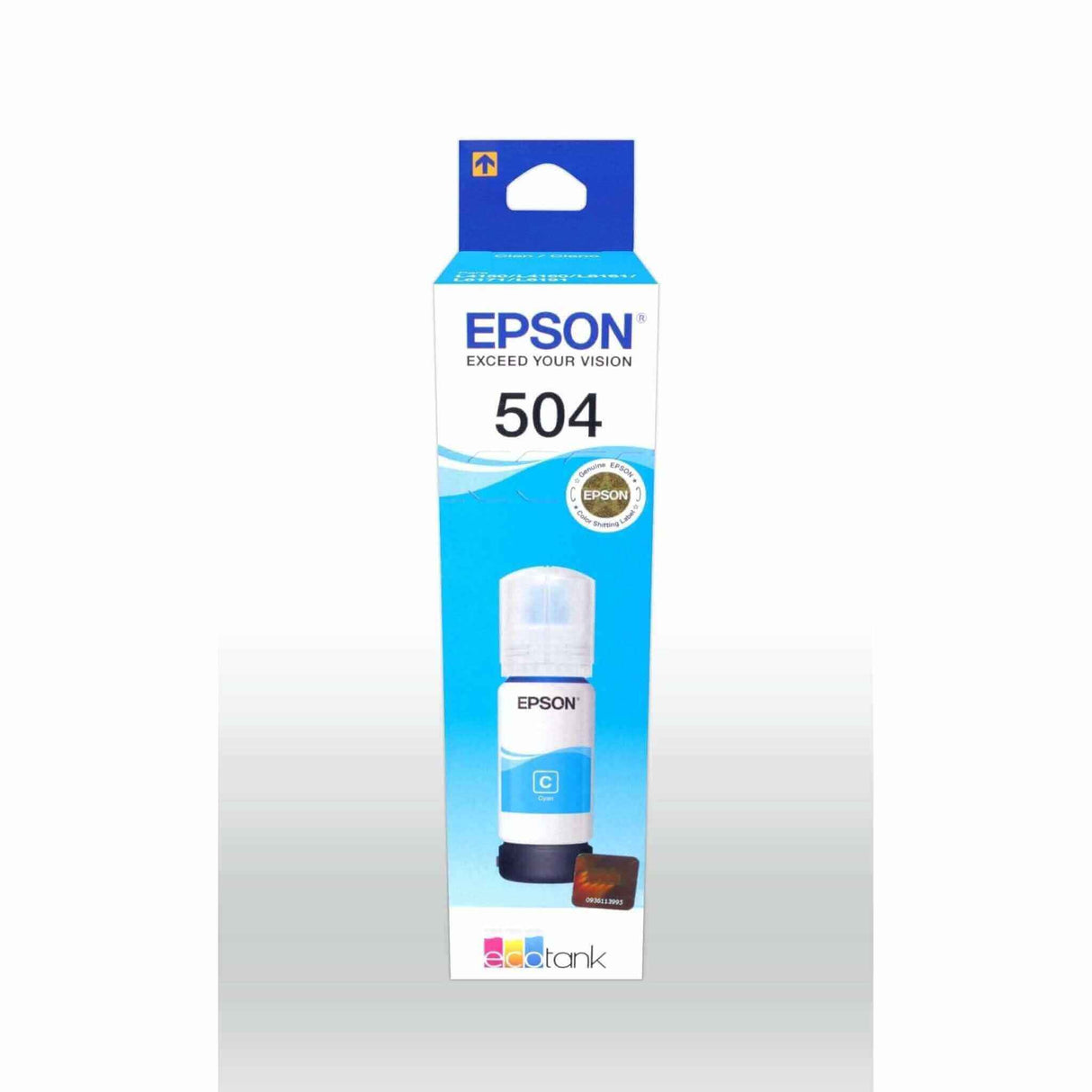 Tinta Epson T504220-AL -Cyan | Ecotank L4150/L4160/L4260/L4360/L6171/L6270/L14150 | 6,000 Páginas - Panamá