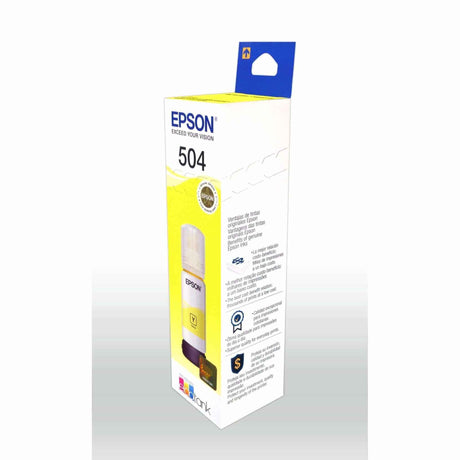 Tinta Epson T504420-AL -Yellow | Ecotank L4150/L4160/L4260/L4360/L6171/L6270/L14150 | 6,000 Páginas - Panamá