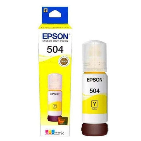 Tinta Epson T504420-AL -Yellow | Ecotank L4150/L4160/L4260/L4360/L6171/L6270/L14150 | 6,000 Páginas - Panamá