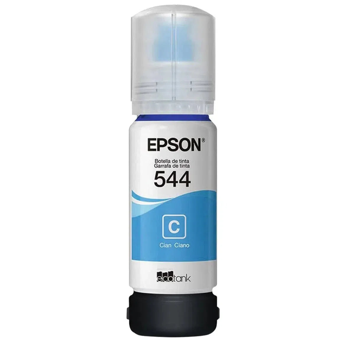 Tinta Epson T544220 - Cyan| Epson 544 | Ecotank L1250/L3160/L3210/L3250/L5290/l5590 | 7,500 Páginas - Panamá