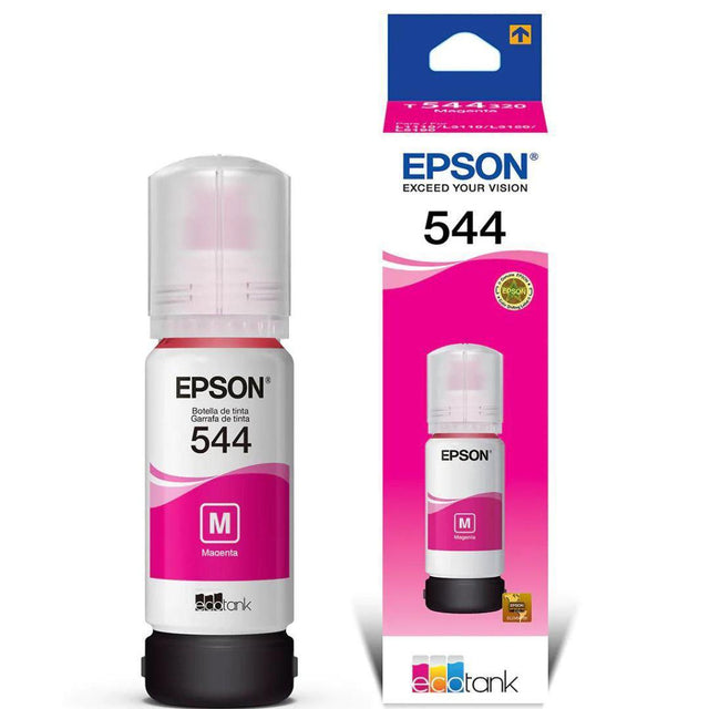 Tinta Epson T544320 - Magenta| Epson 544 | Ecotank L1250/L3160/L3210/L3250/L5290/l5590 | 7,500 Páginas - Panamá