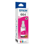 Tinta Epson T664320-AL - Magenta (664)| Ecotank L350/L355//L365/L375/L395/L475/L575/L555 - Panamá
