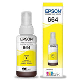 Tinta Epson T664420-AL - Yellow (664) | Ecotank L350/L355//L365/L375/L395/L475/L575/L555 - Panamá