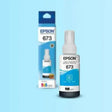 Tinta Epson T673220-AL Cyan | Epson EcoTank L1800/ L800/ L805/ L810/ L850 - Panamá