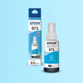 Tinta Epson T673220-AL Cyan | Epson EcoTank L1800/ L800/ L805/ L810/ L850 - Panamá