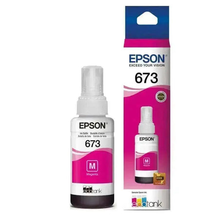 Tinta Epson T673320-AL Magenta | Epson EcoTank L1800/ L800/ L805/ L810/ L850 - Panamá