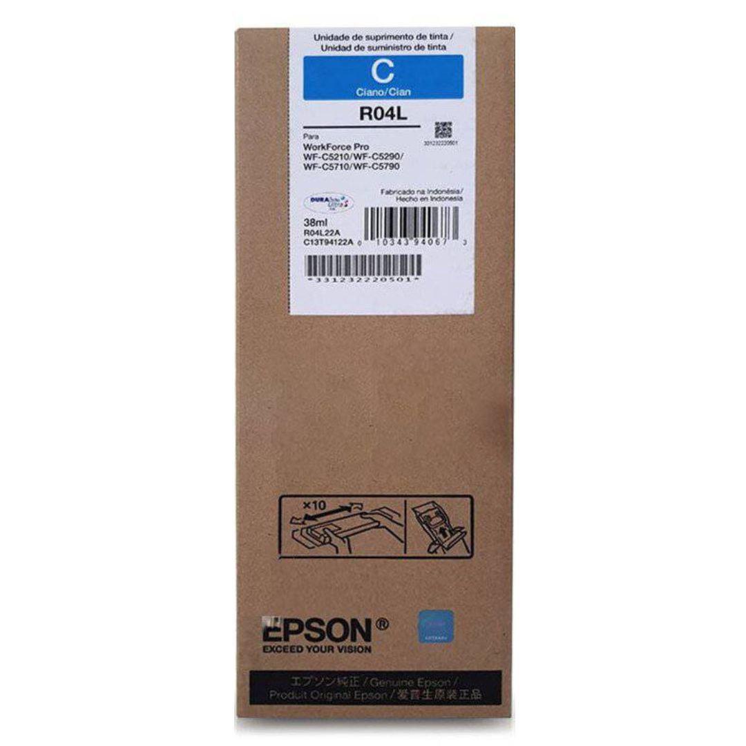 Tinta Epson T941220-AL Cyan | WorkForce WF-C5210/WF-C5290/WF-C5710/WF-C5790 | 5,000 Páginas - Panamá