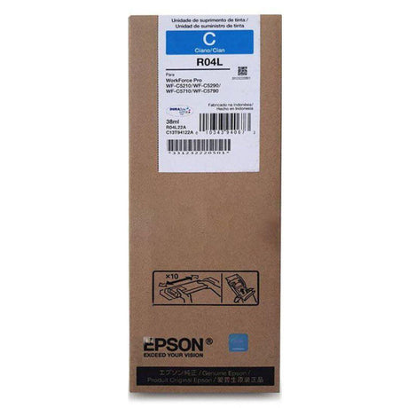 Tinta Epson T941220-AL Cyan | WorkForce WF-C5210/WF-C5290/WF-C5710/WF-C5790 | 5,000 Páginas - Panamá