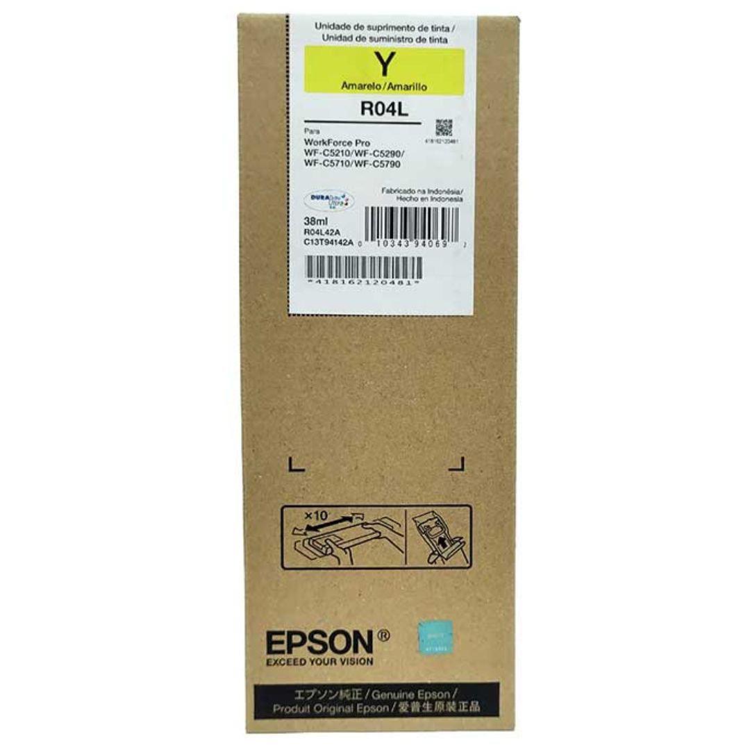 Tinta Epson T941420-AL Yellow | WorkForce WF-C5210/WF-C5290/WF-C5710/WF-C5790 | 5,000 Páginas - Panamá