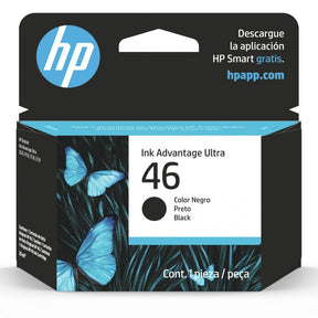 Tinta HP 46 Negra - CZ637AL | DeskJet Ink Adv 2529/4729/5738/5739 | 1,500 páginas - Panamá